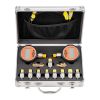 Digital Hydraulic Pressure Test Coupling Kit, 10000 PSI Pressure Gauge Manometer Tester with 2 Gauges, 9 Test Couplings, 2 Quick-Release Couplers