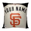 [Personalization Only] OFFICIAL MLB Jersey Personalized Pillow - San Francisco Giants