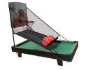 Multi Game Table 36", 2 in 1 Combo Game Table Basketball, Billiards.Parent-child games, for Indoor Outdoor, Game Room, Friends,Family, Kids and Adults