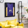 32" x 24" Sports Jersey Display Case, Acrylic Display Case, for Baseball Basketball Football Soccer Hockey Sports Shirts, Black