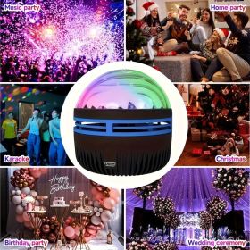 Aurora Starry Sky Projector-Blending Dreamy Aurora With Glittering Stars, 360 Degrees Rotating Projection -Immersive Romantic Atmosphere Creator (Option: 1Pc)