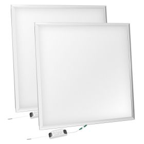 2Pcs Or 1Pcs 2FT X 2FT LED Panel Light Flat Ceiling Light 1 OR 3 Light Color Available Fedex Shipping (Option: 1Light Color Upgrade)